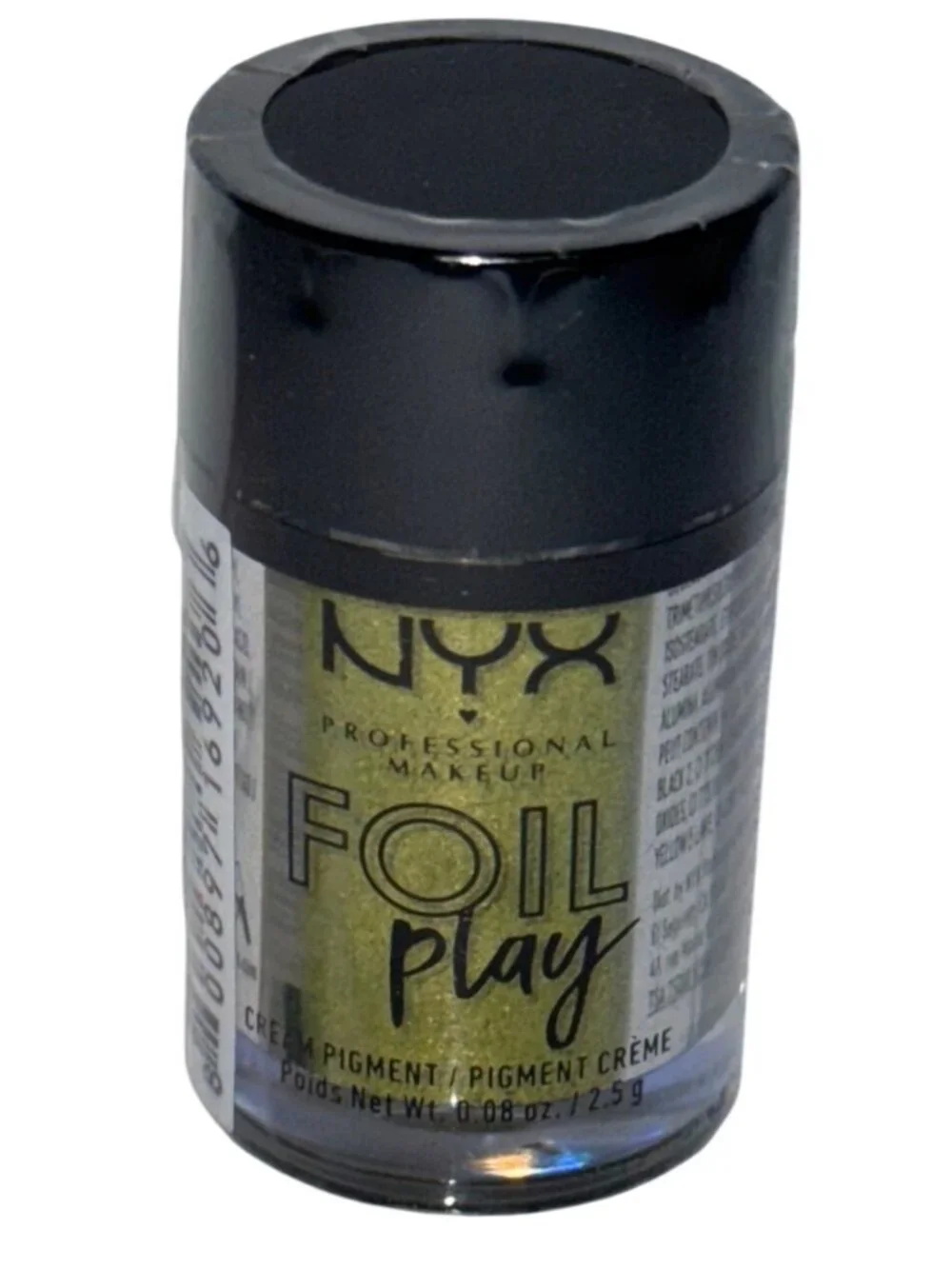 NYX Foil Play Cream Pigment FPCP05 Happy Hippie New Sealed Yellow Metallic